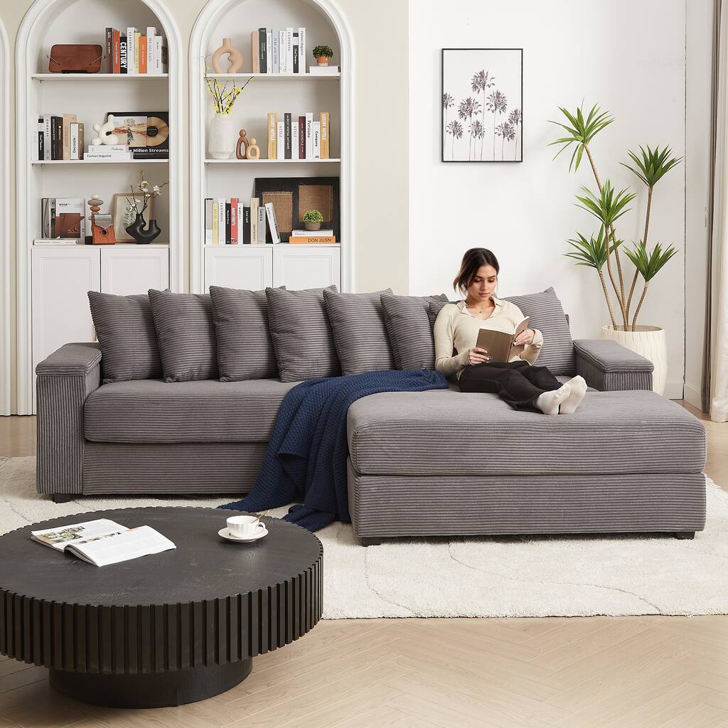 Luxury Sleeper Sofa Bed with Soft Cushion - Ultimate Comfort for Your Home