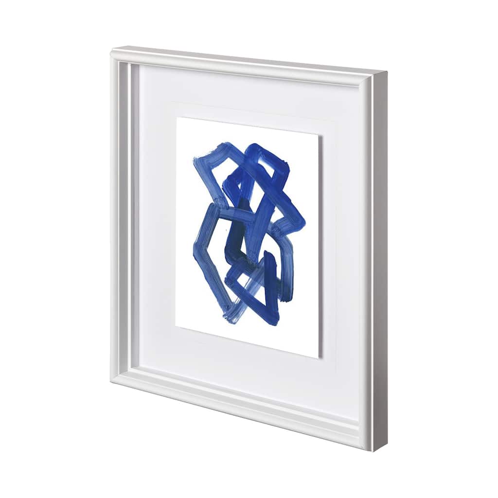 Continuous Blue 3 Framed Art Print