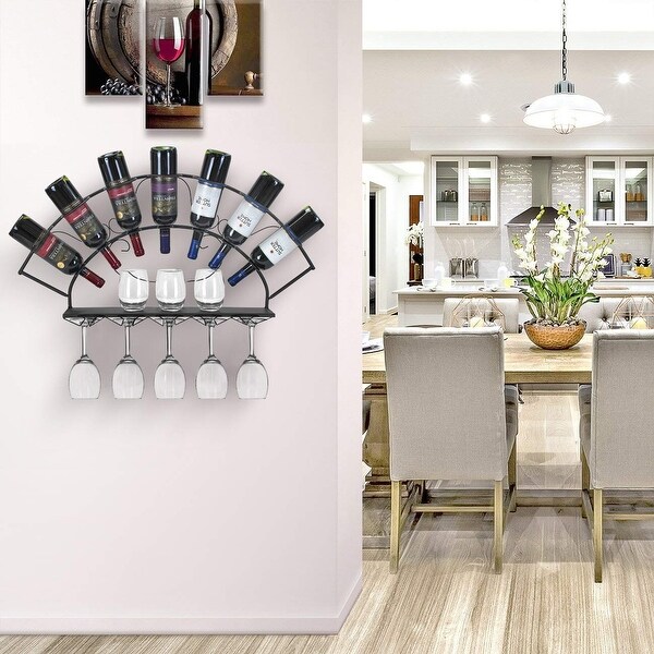 Sorbus wall mount wine rack store