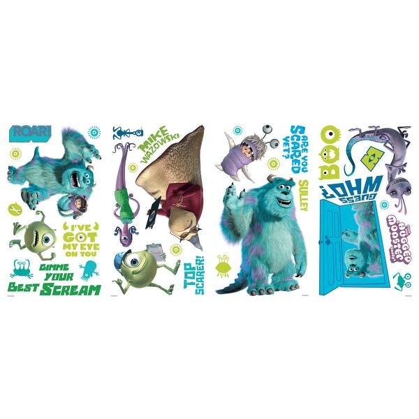 slide 1 of 2, Blue Monsters Inc Wall Decals by RoomMates