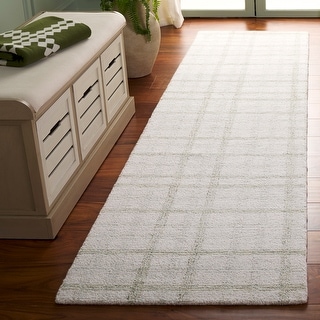SAFAVIEH Handmade Ebony Sufiya Contemporary Wool Rug