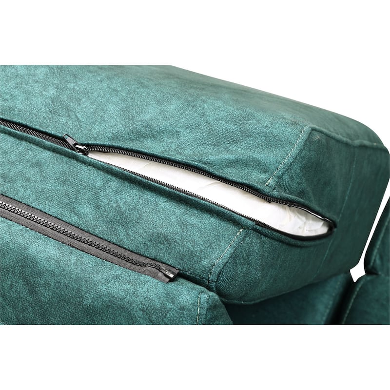 Green 2-Seating Living Room Sofa Set
