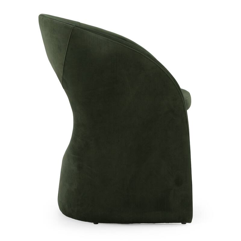 Modrest Brea Modern Green Fabric Dining Chair