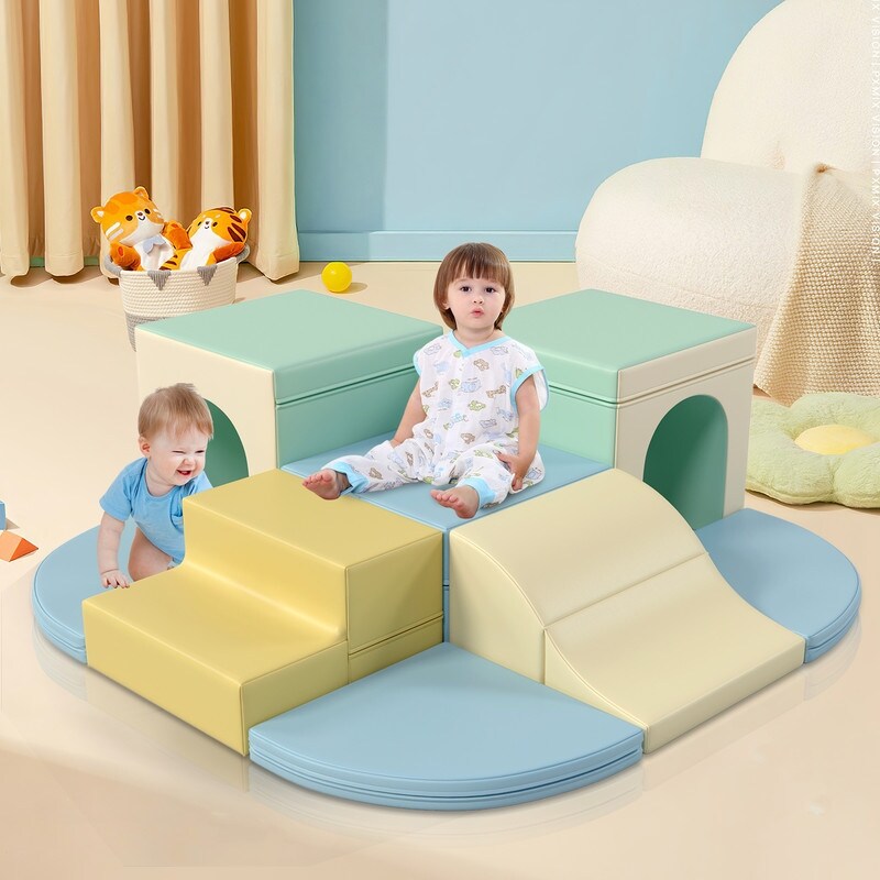 Toddler soft climbing blocks on sale