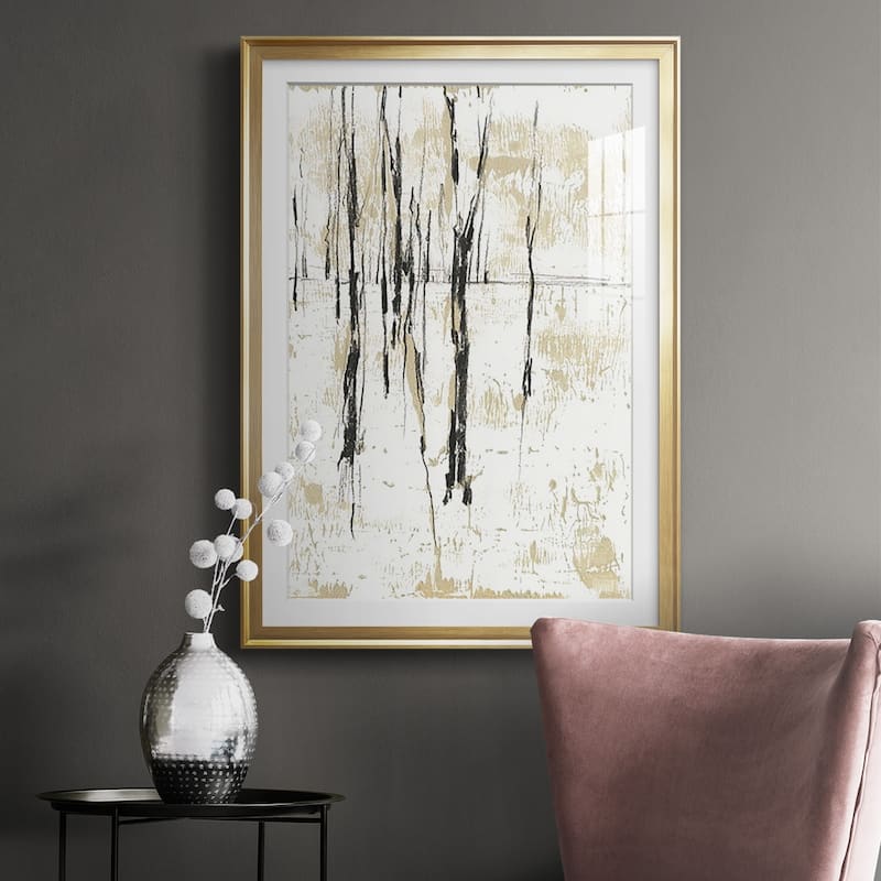Gilded Forest I Premium Framed Print - Ready to Hang