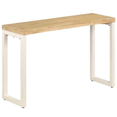 vidaXL Console Table Entryway Side Table for Living Room Hallway Solid Wood