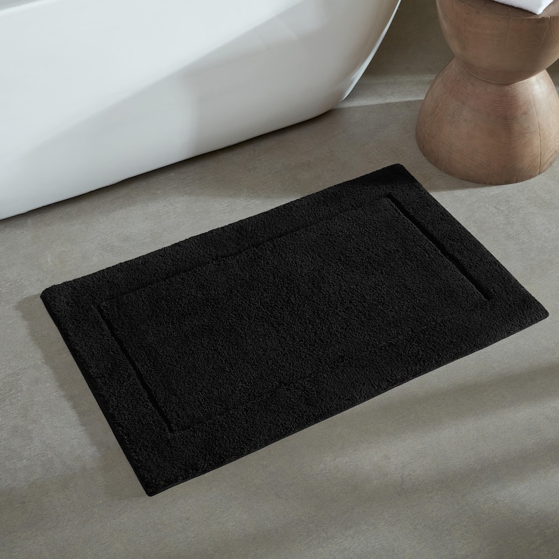 Calvin Klein Essence Solid Cotton 2 Piece Bath Rug Set