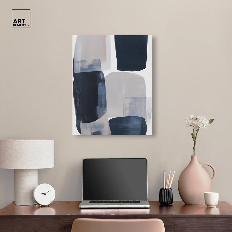 Oceanic Forms II Canvas by Art Remedy, Gallery Wrapped