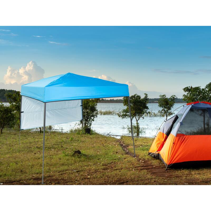 6' x 6' x 6.5'H Aluminum Frame Backpack Canopy Gazebo - 6.5 ft