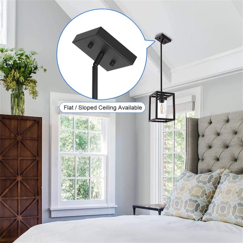 Mini Industrial Farmhouse Pendant Light