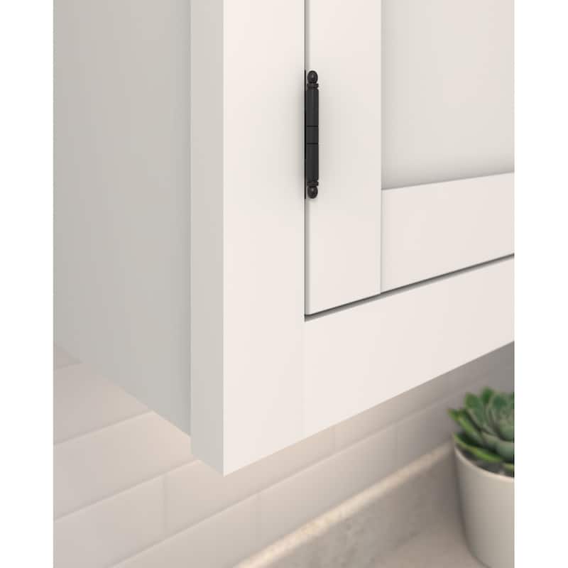 Amerock PK3180TB Functional Hardware Full Inset Wrap Cabinet Door - Golden Champagne