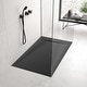 preview thumbnail 19 of 34, ANZZI Borderless Series 59 in. Barrier-Free Curbless Shower Base with Reversible Drain, Slip-Resistant & ADA Compliant