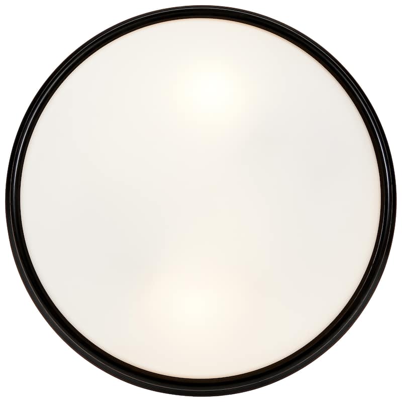 Access Lighting Atom 11" Wide LED Flush Mount Bowl Ceiling Fixture -