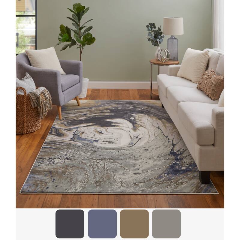 Mandana 39M1F Abstract Modern Area Rug