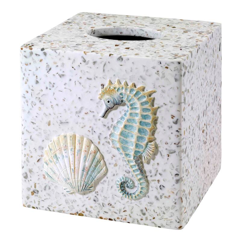 Avanti Linens Coastal Terrazzo Tissue Cover - Multicolor - Tissue Cover