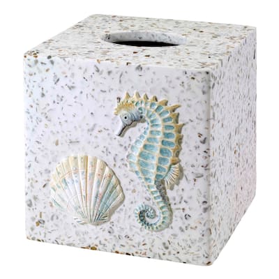 Avanti Linens Coastal Terrazzo Tissue Cover - Multicolor - Tissue Cover