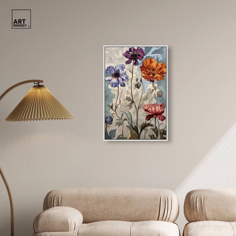 Hued Blossom III Canvas by Art Remedy