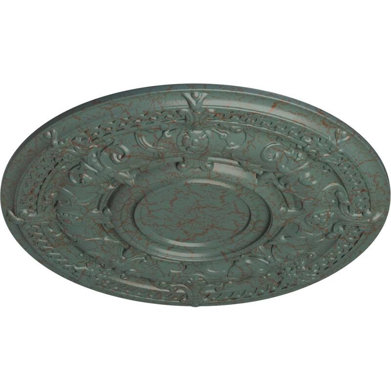 33 7/8"OD x 1 3/8"P Dauphine Ceiling Medallion