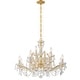 preview thumbnail 2 of 8, Maria Theresa 12 Light Clear Crystal Chandelier - 29'' W x 25.5'' H