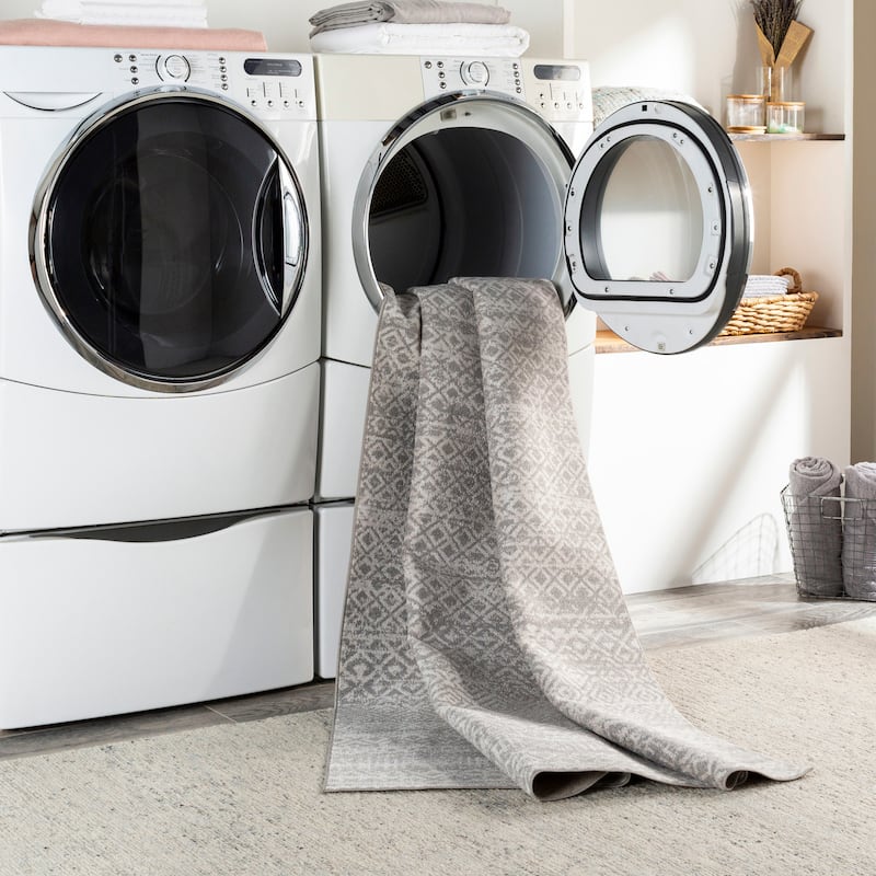 Livabliss Misha Global Machine Washable Area Rug