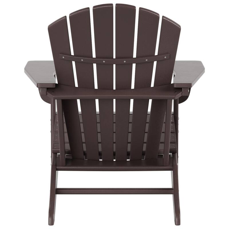 POLYTRENDS Altura Outdoor Eco-Friendly All Weather Poly Adirondack Chair (Set of 4)