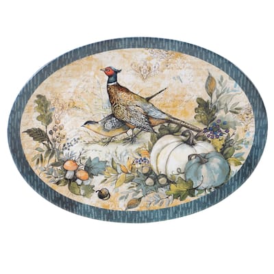 Certified International Harvest Gatherings Oval Platter