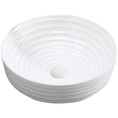 Karran USA VC-425 Valera 16-1/8" Circular Vitreous China Vessel