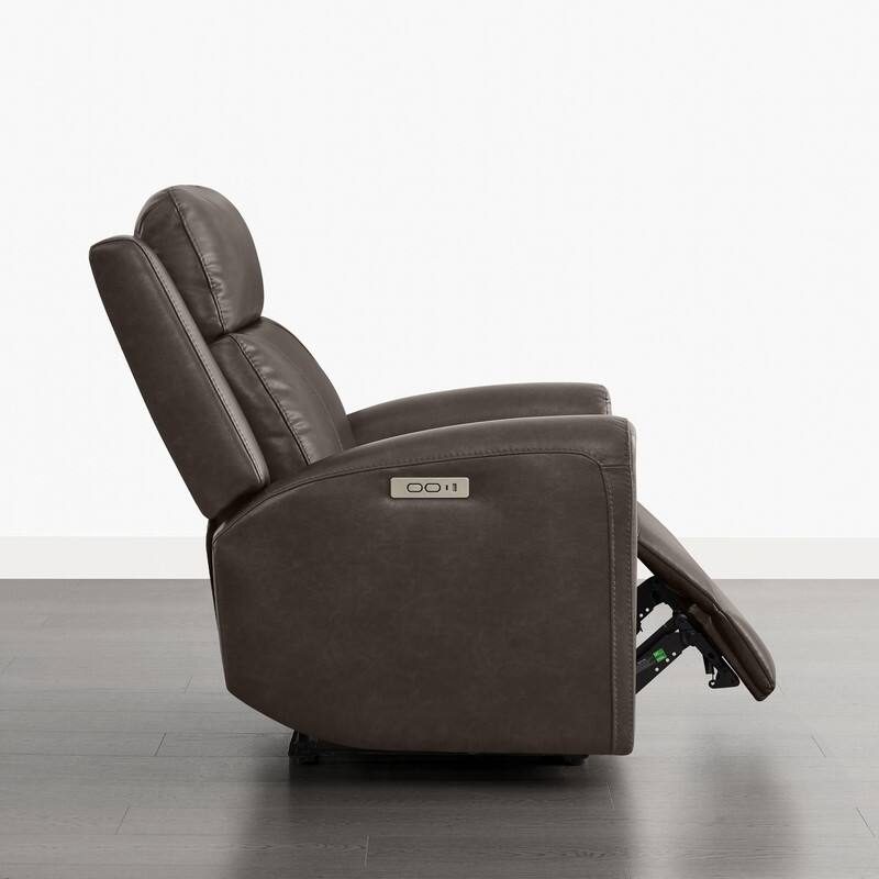 Spruce & Spring Power Recliner Chair Wall Hugger with USB & Type-C Charge