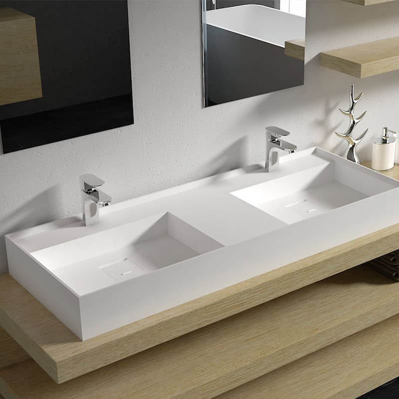 Stafford 48" Double Bathroom Sink