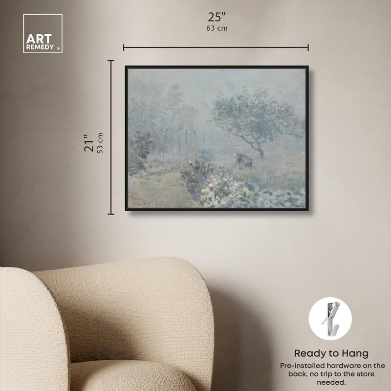 Fog Canvas by Art Remedy