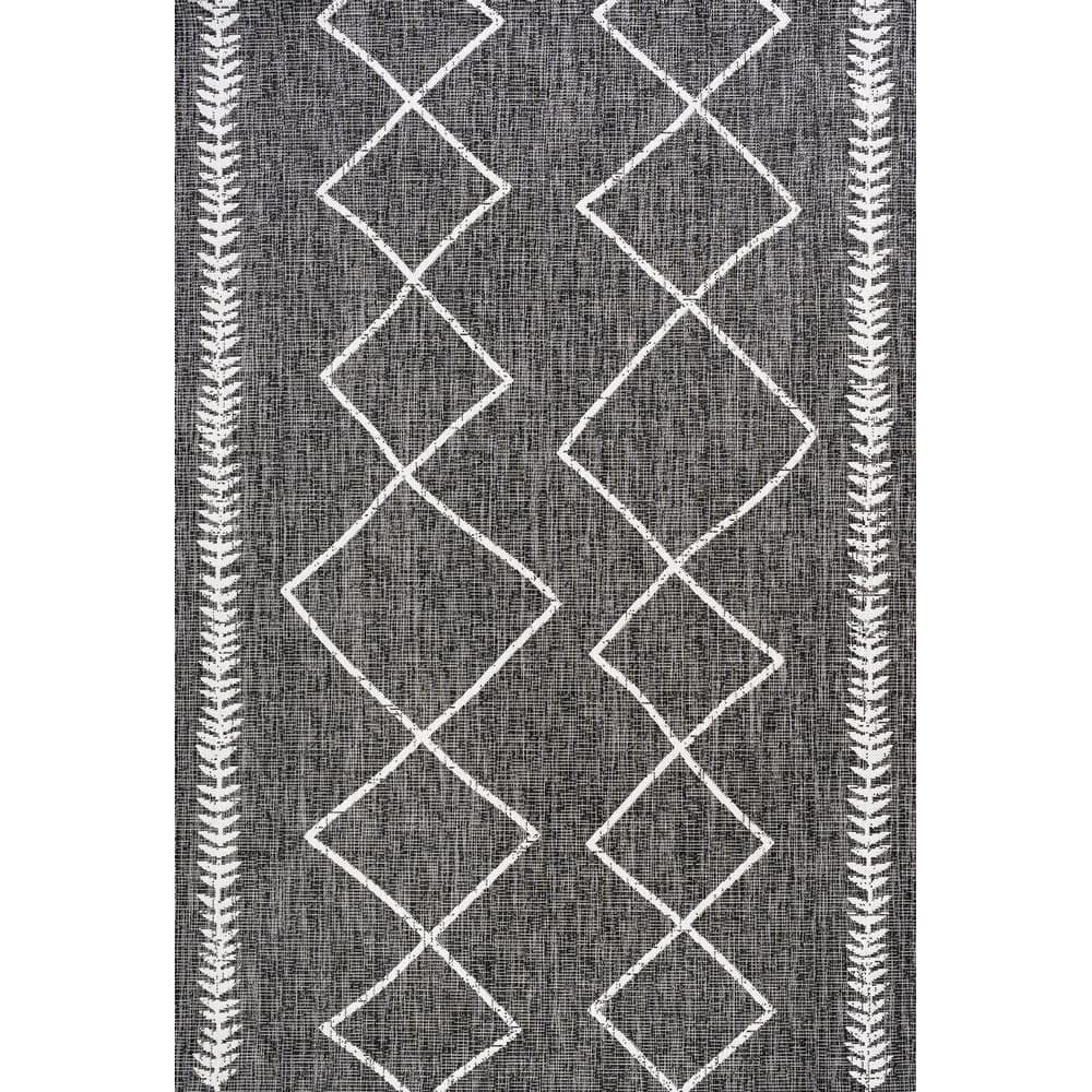 JONATHAN Y Kafel Tribal Diamond Trellis Indoor/Outdoor Area Rug