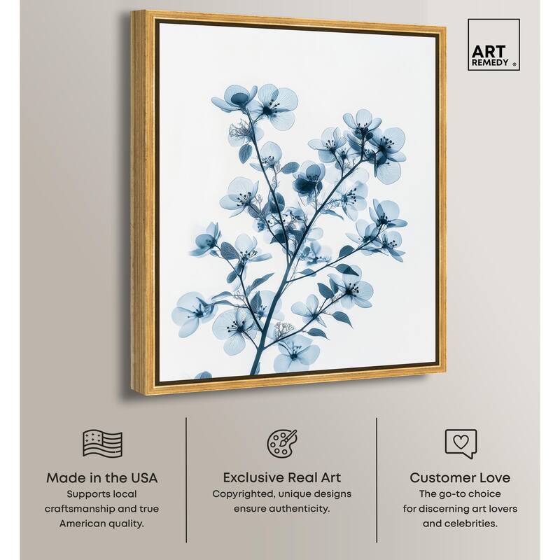 Lucent Bloom I Canvas by Art Remedy