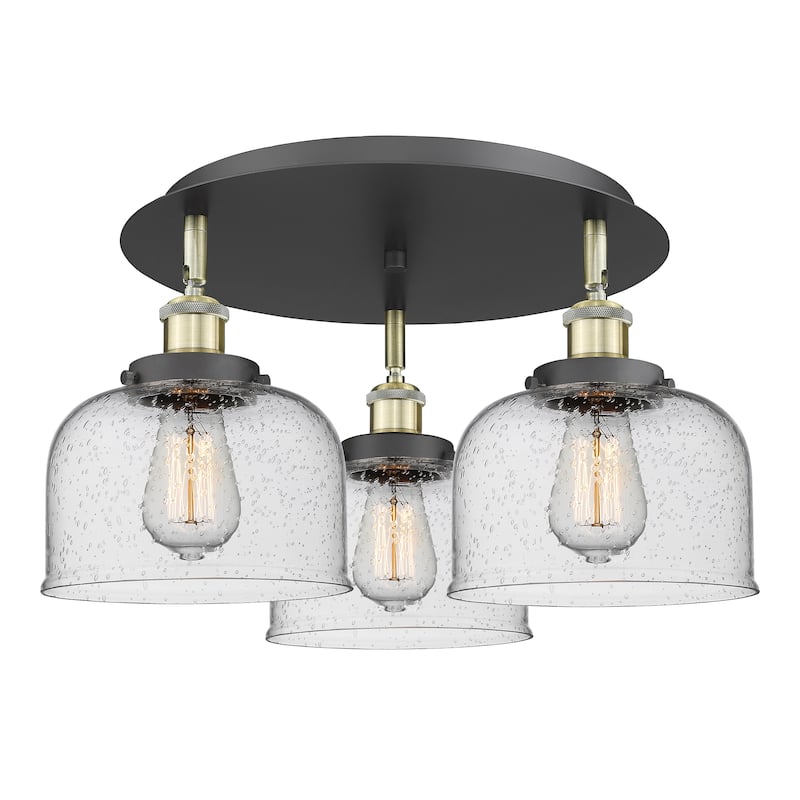 Innovations Lighting Bell - 3 Light 20" Flush Mount