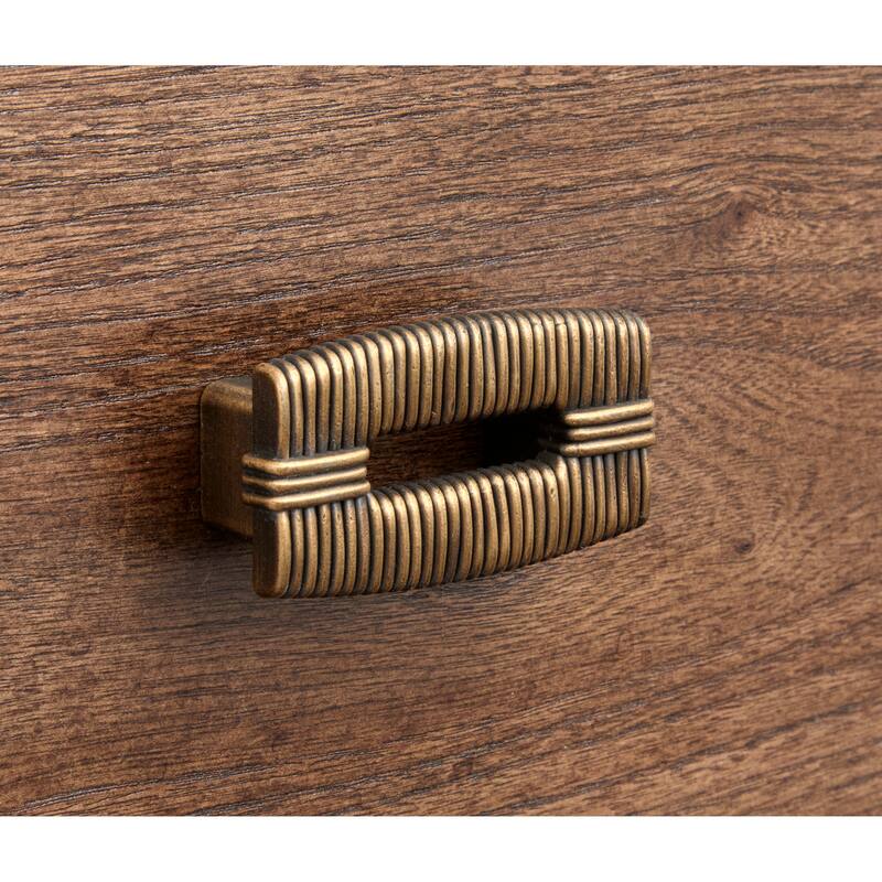 Salt Life Home Sugar Mill Spiced Rum Drawer Dresser With Shaped Mirror