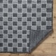 preview thumbnail 4 of 5, Braulio Transitional Checkered Wool Area Rug
