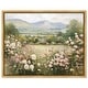 preview thumbnail 6 of 32, Valley in Bloom Farmhouse Art Framed Canvas Print by Art Remedy Gold - 20" x 16"