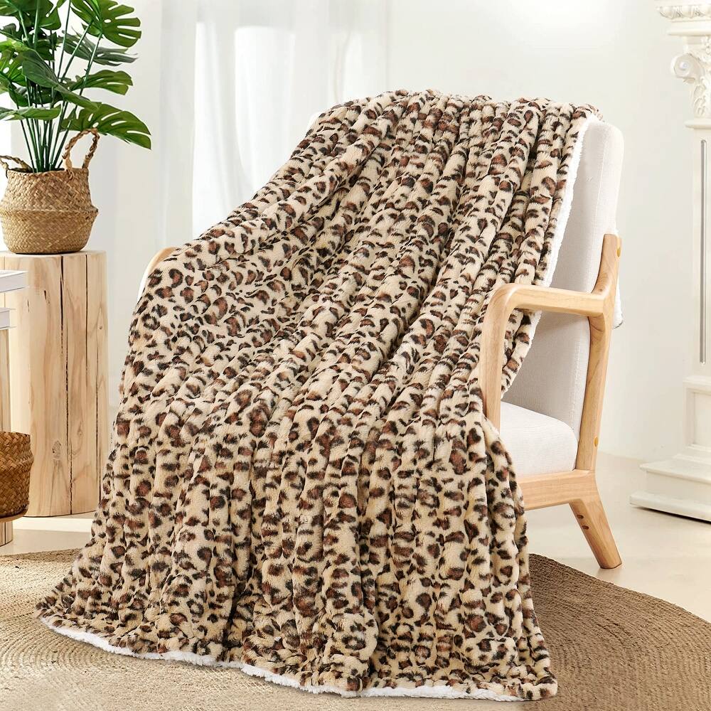 Decorative Soft FauxFur Shar Pei Throw