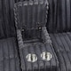 preview thumbnail 16 of 35, Brynda Corduroy 3-Piece Manual Double Reclining Sofa Sets