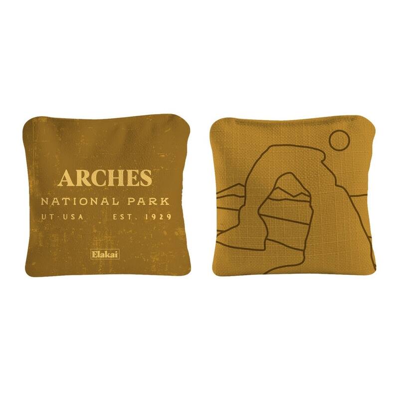 Arches National Park Dual Sided Pro Cornhole Bags (Set of 4)