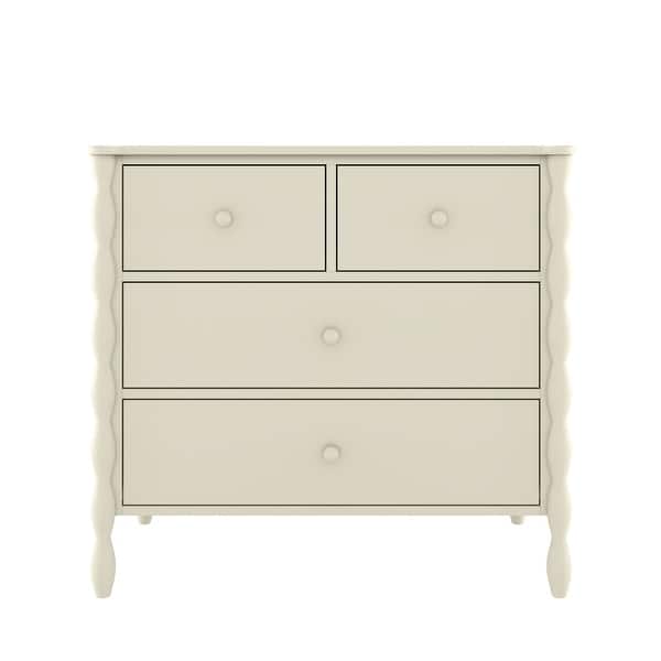 Jenny Lind 4-Drawer Solid Wood Dresser - Bed Bath & Beyond - 43705839