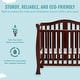 preview thumbnail 4 of 12, Dream On Me Naples 4-in-1 Convertible Mini Crib