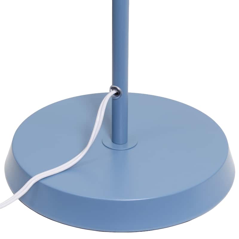 Metal Adjustable Spotlight Floor Lamp with Rotary Switch - 10.55 x 7.87 x 54.72 in. (L x W x H)