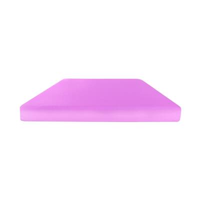 Kin 6 Inch Memory Gel Foam Twin Size Mattress, Fire Protection Layer, Pink
