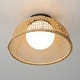 preview thumbnail 5 of 5, Maxim 22470 Cestino 16" Wide Flush Mount Ceiling Fixture