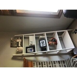 Porch & Den Peterson 5-shelf Ladder Bookcase