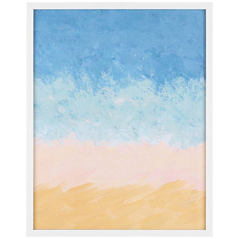 SAFAVIEH Milia Shoreline 16 x 20-inch Framed Wall Art