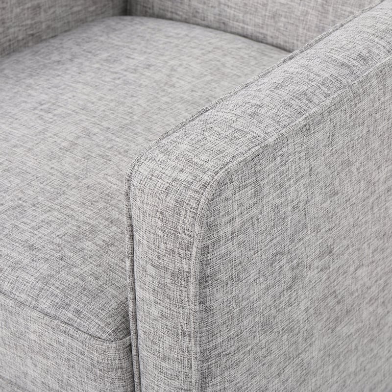 Mervynn Mid-Century Modern Button Tufted Fabric Recliner by Christopher Knight Home