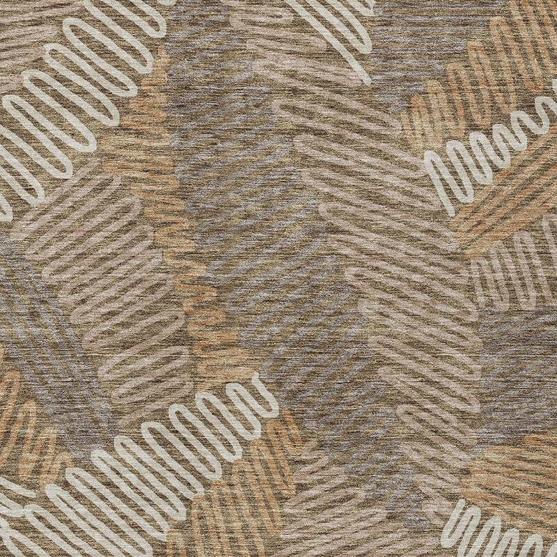 HomeRoots Floral Transitional Rectangle Outdoor Rug