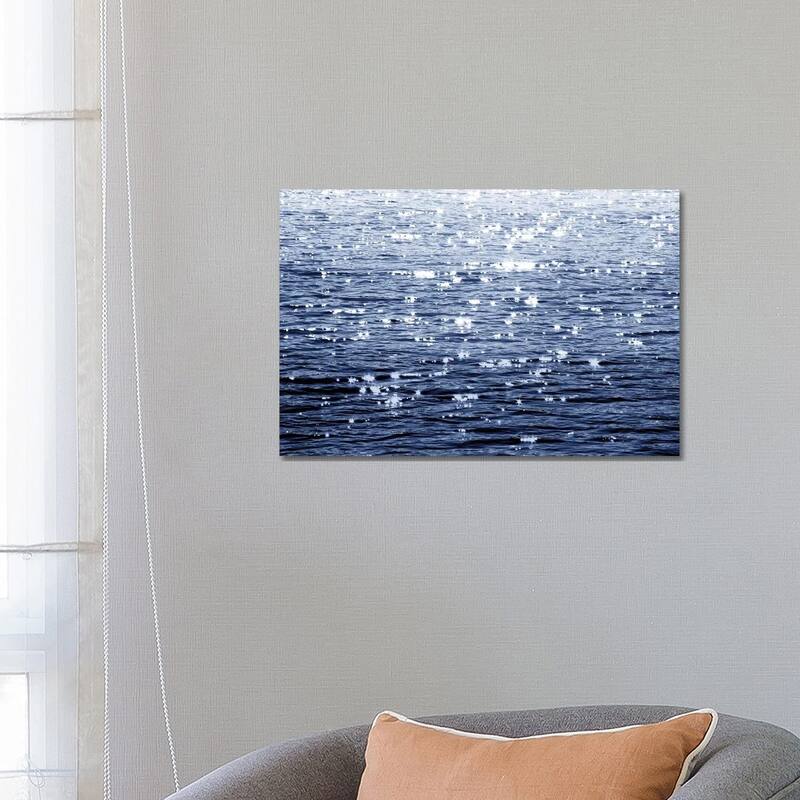 iCanvas "Sunlit Sea Indigo" by Maggie Olsen Canvas Print - 18x26x1.5