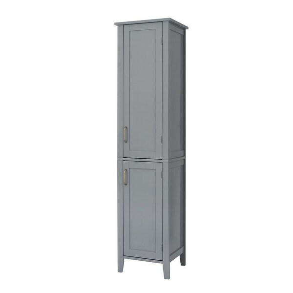 Mercer Mid Century Modern Wooden Linen Tower Cabinet. Opens flyout.